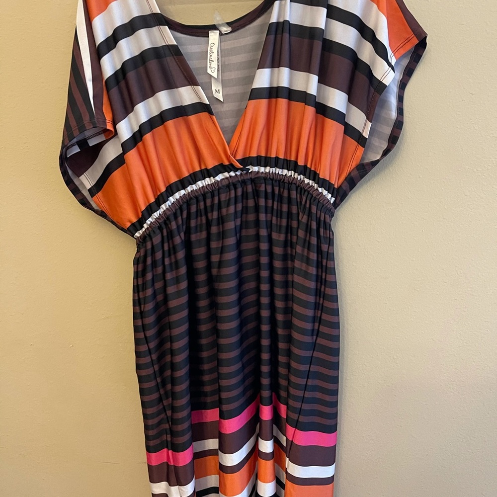 Bikini cover up / colorful summer dress